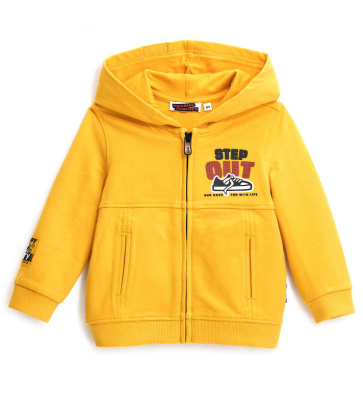 Толстовка на молнии для маленького мальчика
