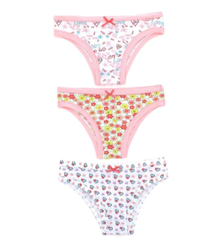 Трусы, 3 шт. для девочки