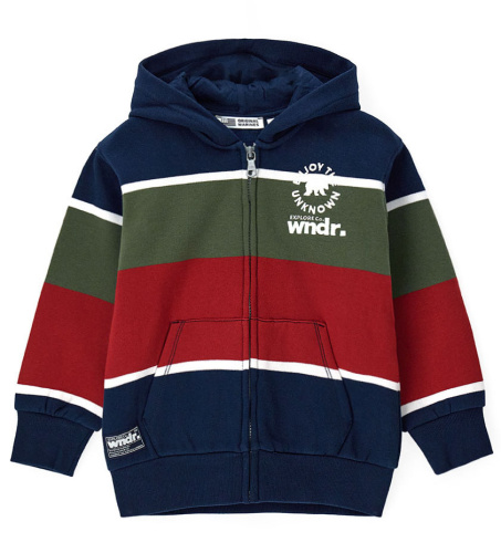 Толстовка на молнии для мальчика