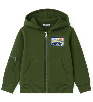 Толстовка на молнии для мальчика