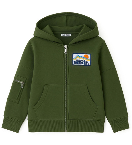 Толстовка на молнии для мальчика