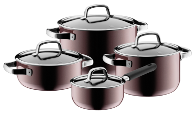 Набор кастрюль Fusiontec Rose Quartz 4 предмета 16/20/20/24 см