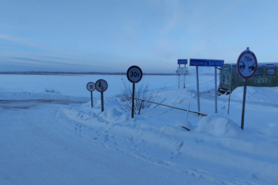 На ледовых переправах через реки Вилюй и Амгу повысили грузоподъемность / ЯСИА   