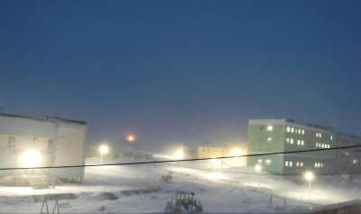 В Тикси из-за сильного ветра женщинам разрешили не работать / Мария Горохова   