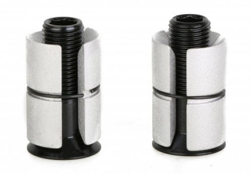 Адаптер для курковых манеток FSA Vision TriMax для монтажа в лежаки ?24 мм (серебристый комплект 2 шт)