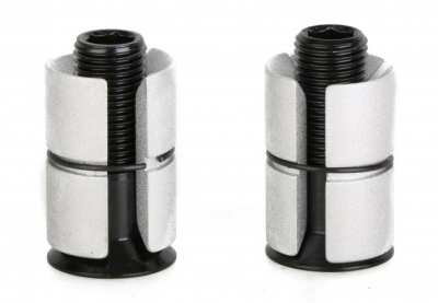 Адаптер для курковых манеток FSA Vision TriMax для монтажа в лежаки ?24 мм (серебристый комплект 2 шт)