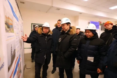 Айсен Николаев: «Якутская ГРЭС обеспечивает надёжную работу энергосистемы республики» / ЯСИА   