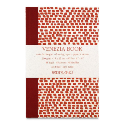 Блокнот для эскизов Fabriano "Venezia Book" 15x23 см 48 л 200 г