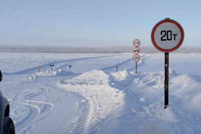На автозимниках Усть-Мая — Эльдикан и Кобяй — Сангар установили грузоподъемность до 20 тонн / ЯСИА   