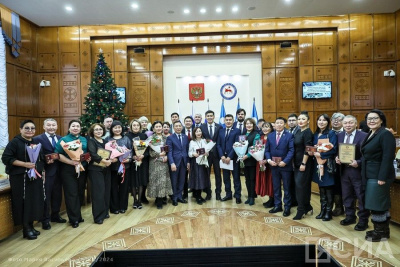 Журналистов Якутии наградили в преддверии Дня российской печати / Саина Титова  Якутск Республика Саха (Якутия)