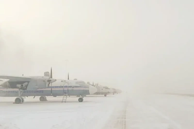 «Полярные авиалинии» выполнили 18 срочных санитарных заданий в первые дни января / ЯСИА   