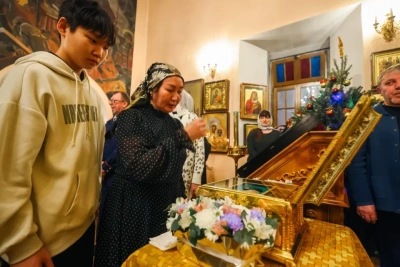 Ковчег с главой святителя Иннокентия Московского прибудет в Спасский монастырь Якутска / Нарыйа Пахомова   