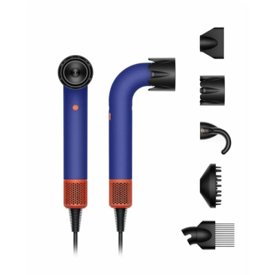 Фен Dyson Supersonic R Pro HD18 (Vinca Blue/Topaz Orange)
