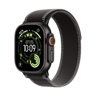 Смарт-часы Apple Watch Ultra 3 49mm Black Titanium Case with Black/Charcoal Trail Loop (M/L)