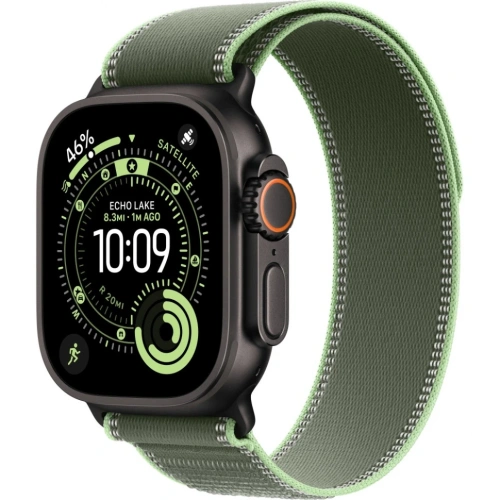 Смарт-часы Apple Watch Ultra 3 49mm Black Titanium Case with Green/Neon Trail Loop (S/M)