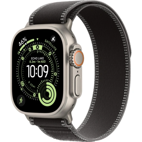 Смарт-часы Apple Watch Ultra 3 49mm Natural Titanium Case with Black/Charcoal Trail Loop (S/M)