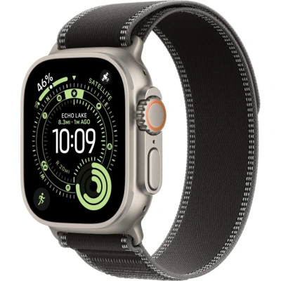 Смарт-часы Apple Watch Ultra 3 49mm Natural Titanium Case with Black/Charcoal Trail Loop (S/M)