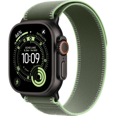 Смарт-часы Apple Watch Ultra 3 49mm Black Titanium Case with Green/Neon Trail Loop (M/L)