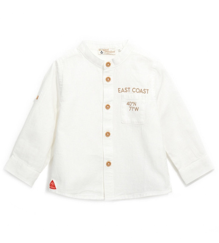 Рубашка с длинным рукавом для маленького мальчика