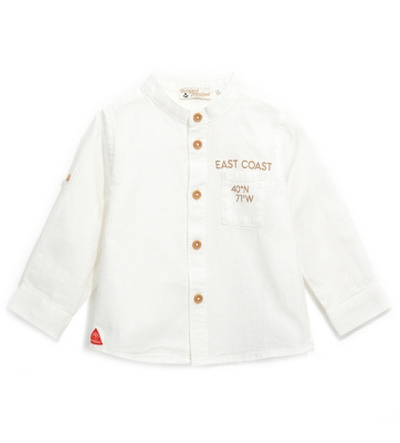 Рубашка с длинным рукавом для маленького мальчика