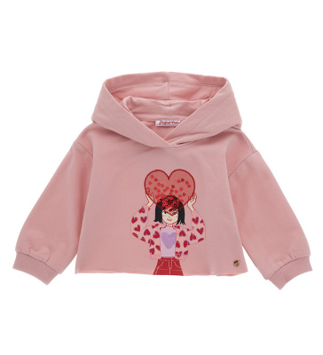 Толстовка для маленькой девочки