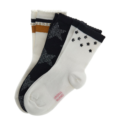 Носки, 3 пары для девочки