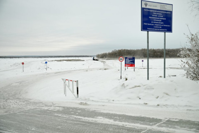 На ледовом зимнике Якутск — Нижний Бестях увеличена грузоподъемность / ЯСИА   