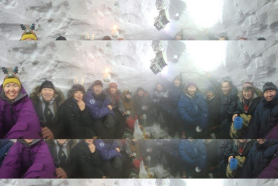 Экстремалы ночевали в иглу при минус 50 градусах в Якутии / Мария Горохова Якутск Якутск Республика Саха (Якутия)