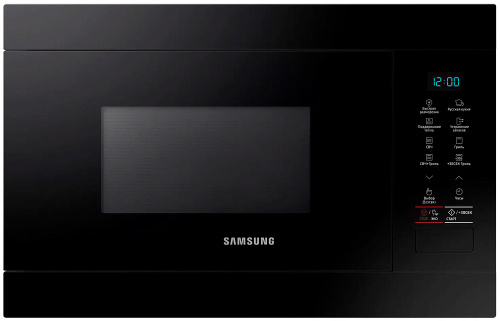 Встраиваемая микроволновая печь Samsung с грилем MG22M8054AK/BW 22 л черный