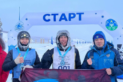 В Оймяконе завершился VII экстремальный марафон «Полюс холода» / ЯСИА   