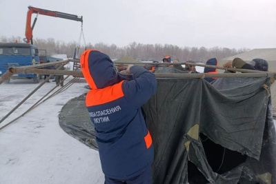 В Якутске на Зеленом лугу начали обустройство крещенской купели / ЯСИА   