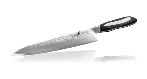 Нож Поварской Tojiro Flash, FF-CH160, сталь VG-10, чёрный, в картонной коробке