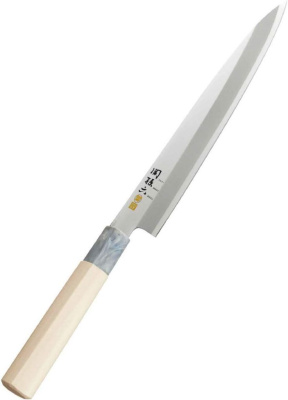 Кухонный нож Янагиба KAI Seki Magoroku Ginju 210 мм, нержавеющая сталь