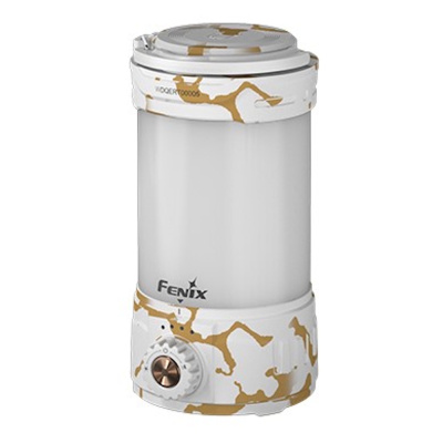 Фонарь кемпинговый Fenix CL26R Pro с функцией Powerbank, бело-золотистый