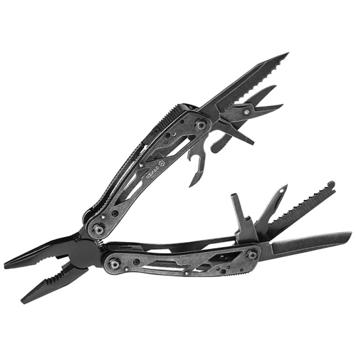 Мультитул Ganzo G202BS, 23 функции, черный