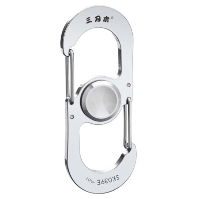 Карабин-спиннер Sanrenmu SK039E, сталь 420