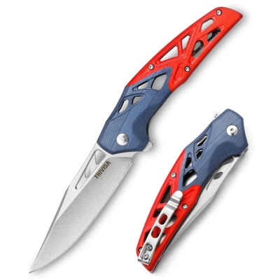 Складной нож Trivisa Leo-03RB, сталь K110, рукоять G10