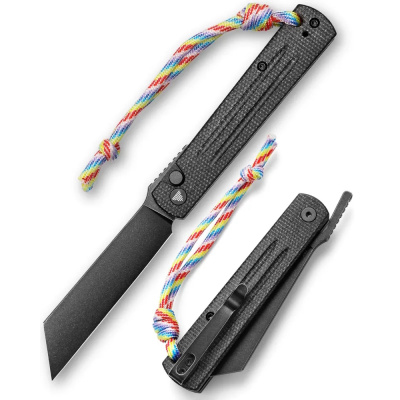 Складной нож Trivisa Hydra-04B, сталь 10Cr15CoMoV, рукоять микарта