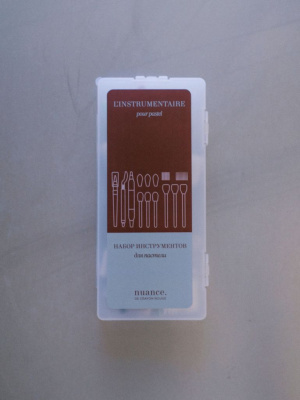 Набор инструментов для пастели nuance., L'Instrumentaire, 9 предметов + расходники