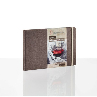 Альбом для акварели Hahnemuhle "Watercolour book" пейзаж А5 30 л 200 г, целлюлоза 100%, с/з, бежевый