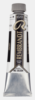 Масло Talens "Rembrandt" 40 мл Белила цинковые (на сафлоровом масле)
