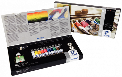 Набор масла Talens "Van Gogh" 10 цв*20 мл комбинированный
