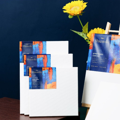 Холст на подрамнике Finenolo 280 г, 100% хлопок, универсальная грунтовка