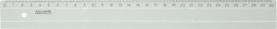 Линейка пластиковая 30 см Koh-I-Noor прозрачная