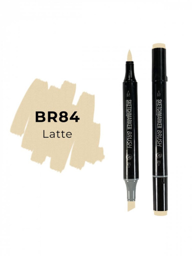 Маркер двухсторонний на спиртовой основе Sketchmarker Brush Цвет Латте