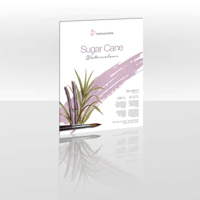 Альбом-склейка для акварели Hahnemuhle "SugarCane" 36х48 см 12 л 290 г, среднее зерно