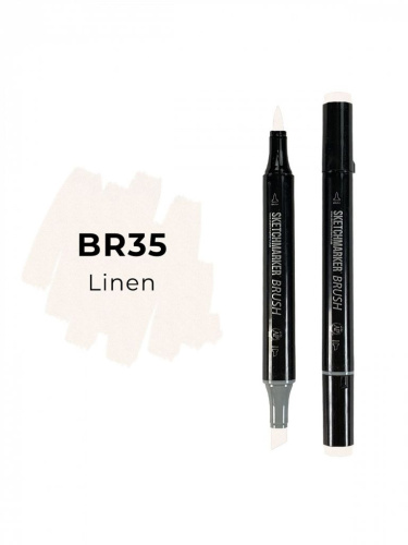 Маркер двухсторонний на спиртовой основе Sketchmarker Brush Цвет Льняное полотно