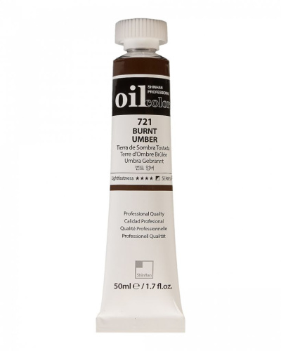 Масло ShinHanart "Professional" туба 50 мл №721 Умбра жженая кат.A
