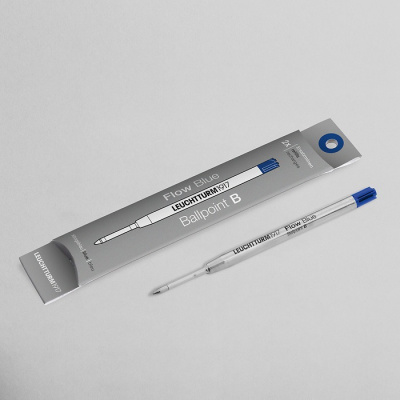 Набор стержней для шариковой ручки Leuchtturm Drehgriffel Nr. 1, толщина линии B, цвет королевский с