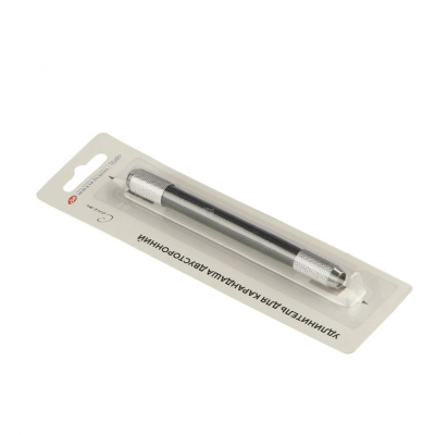 Удлинитель-держатель для карандаша двусторонний "Сонет", металл, черный